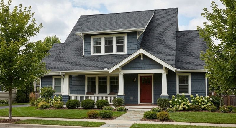 A Frame Roof Installation in Ashtabula County, OH