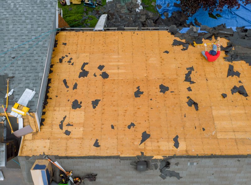 A Frame Roof Installation in Ashtabula County, OH