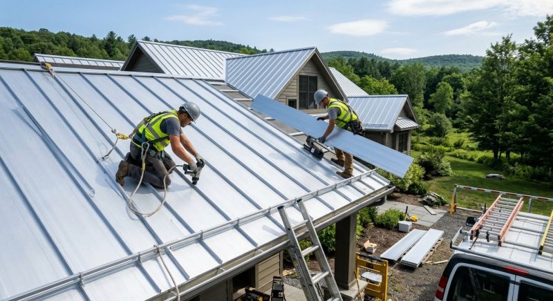 Aluminum Roof Installation in Ashtabula County, OH