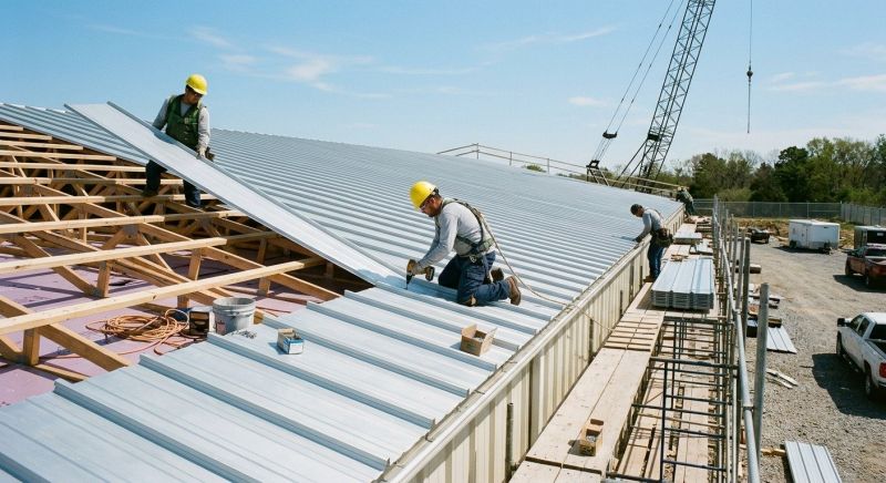 Aluminum Roof Installation in Linesville, PA