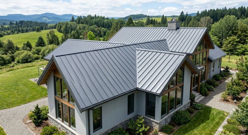 Aluminum Roof Installation in Rome, OH