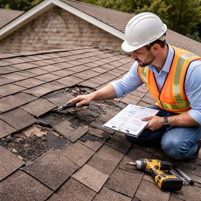Asphalt Roof Inspection in Perry, OH