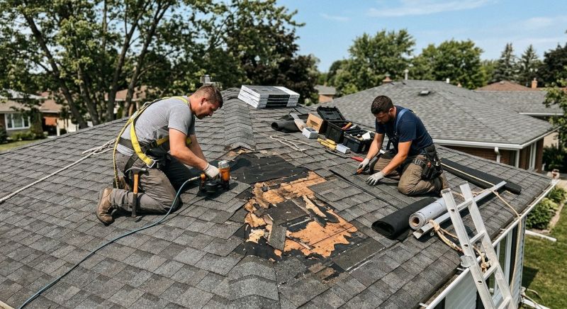 Asphalt Roof Repair in Ashtabula, OH