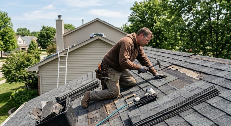 Asphalt Roof Repair in Geneva, OH
