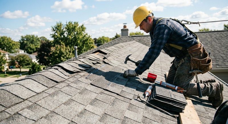 Asphalt Roof Repair in Linesville, PA