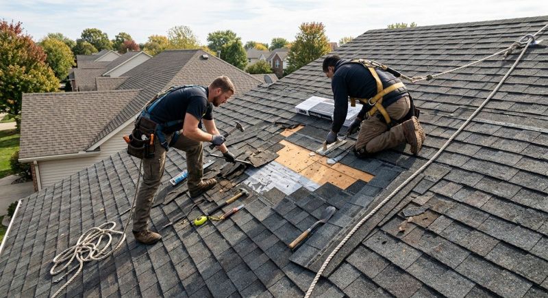 Asphalt Roof Repair in Rome, OH