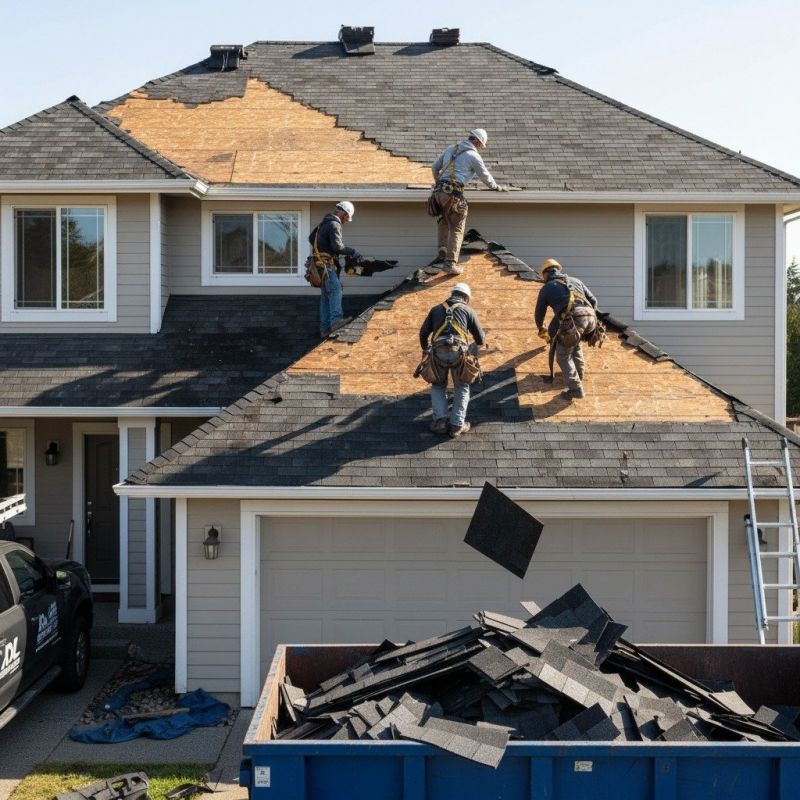 Asphalt Roof Replacement in Linesville, PA