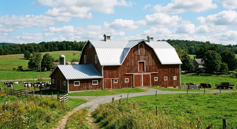 Barn Roof Replacement in Linesville, PA