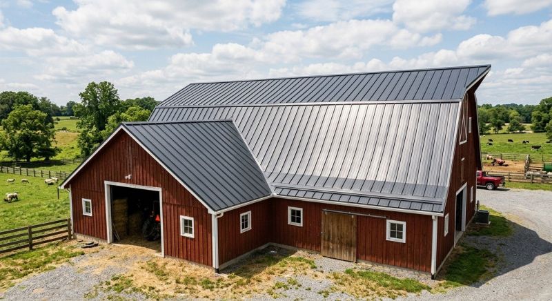 Barn Roof Replacement in Perry, OH