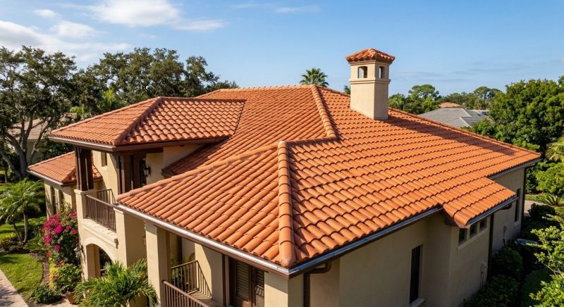 Barrel Tile Roof Installation in Ashtabula County, OH