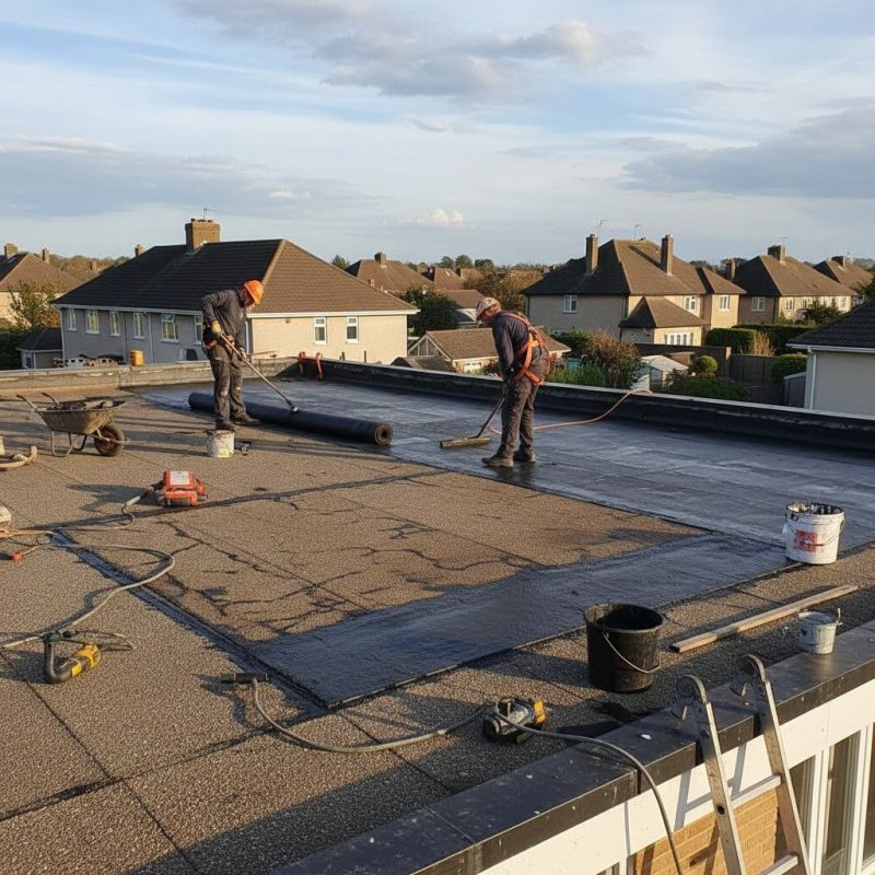 Bitumen Roof Repair in Ashtabula County, OH