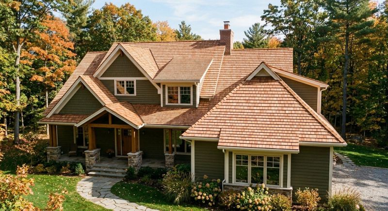 Cedar Roof Installation in Geneva, OH