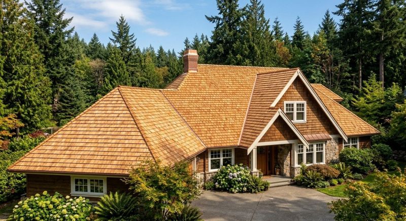 Cedar Roof Installation in Jefferson, OH