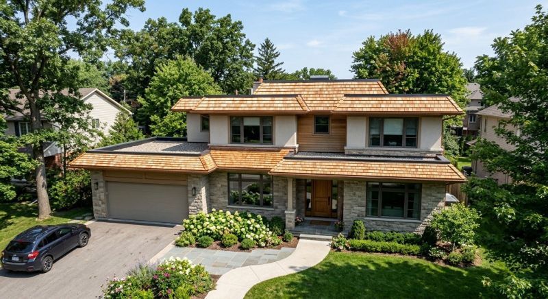 Cedar Shake Roof Construction in Linesville, PA