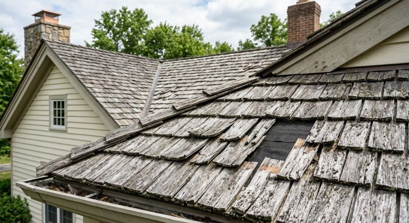 Cedar Shake Roof Repair in Rome, OH