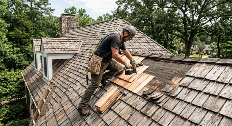 Cedar Shingles Repair in Perry, OH