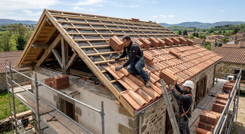 Clay Roof Installation in Jefferson, OH