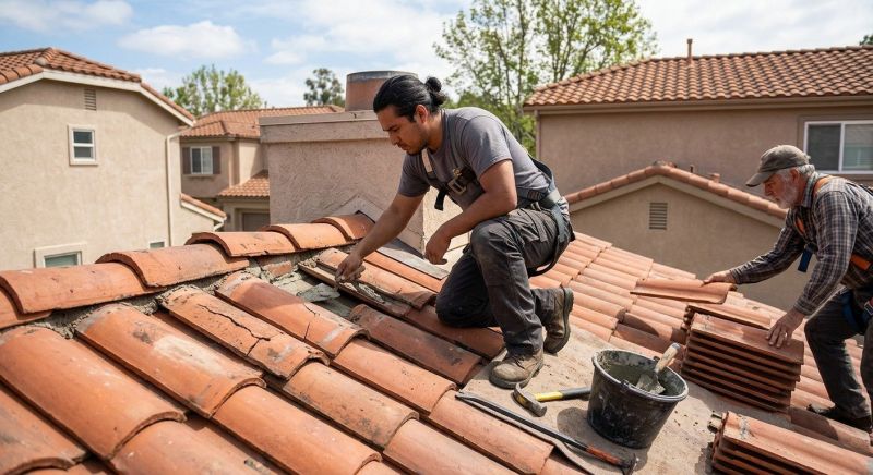 Clay Roof Leak Repair in Ashtabula County, OH