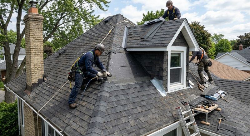 Collapsing Roof Repair in Ashtabula County, OH
