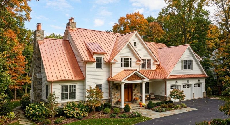 Copper Roof Replacement in Ashtabula County, OH