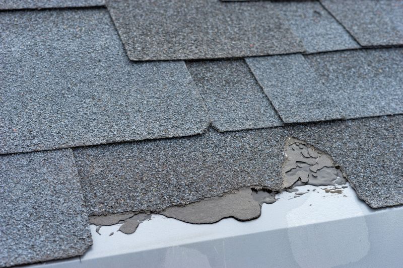Damaged Roof Repair in Andover, OH