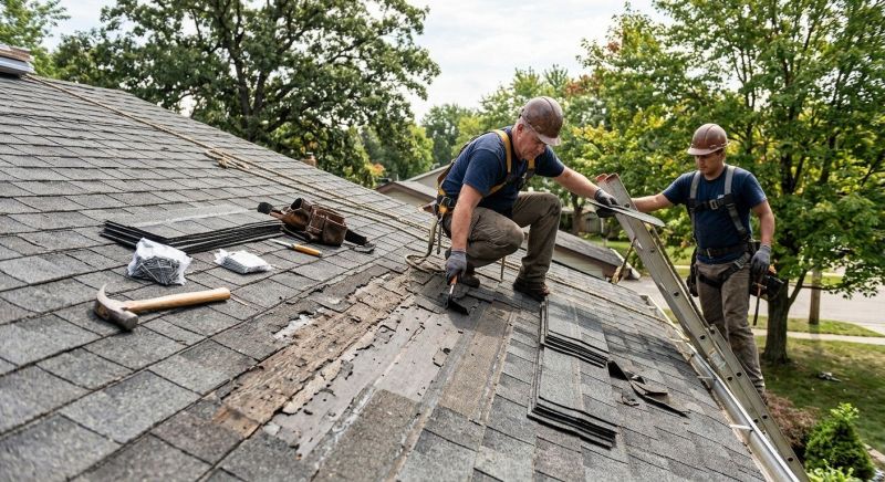 Damaged Roof Repair in Ashtabula County, OH