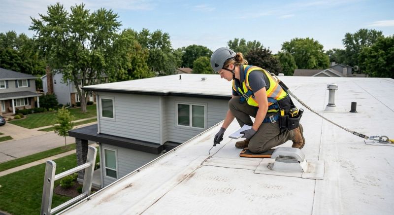 Epdm Roof Inspection in Ashtabula County, OH
