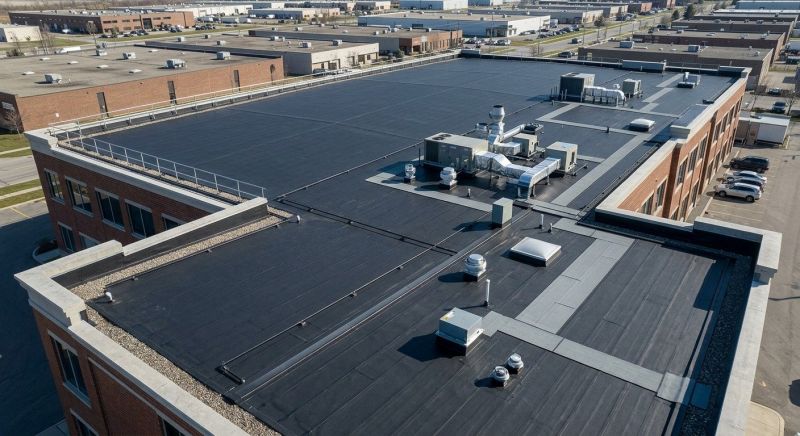 Epdm Roof Installation in Rome, OH
