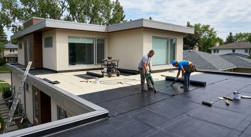Flat Roof Installation in Perry, OH