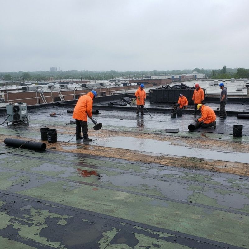Flat Roof Repair in Ashtabula, OH