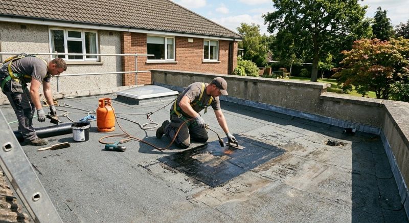 Flat Roof Repair in Madison, OH