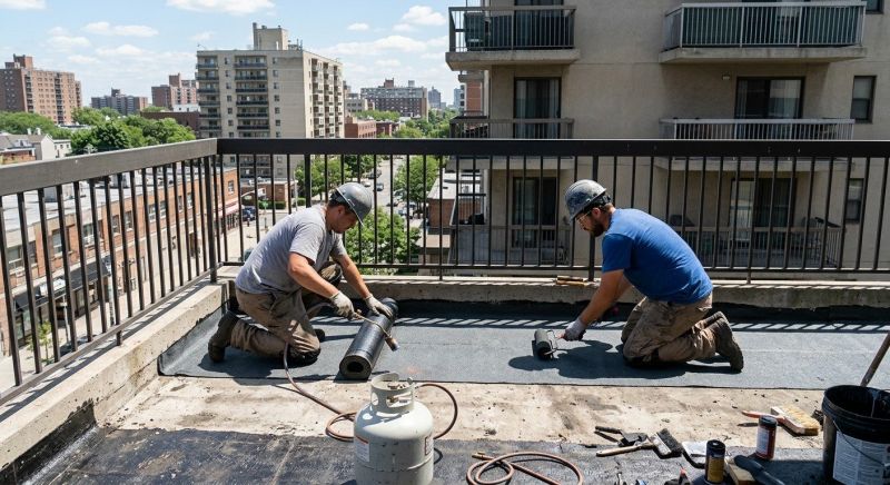 Flat Roof Repair in Madison, OH