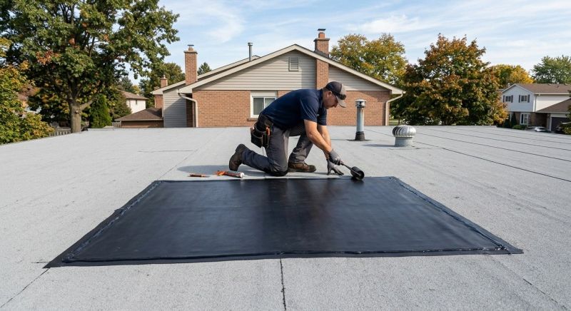 Flat Roof Repair in Rome, OH