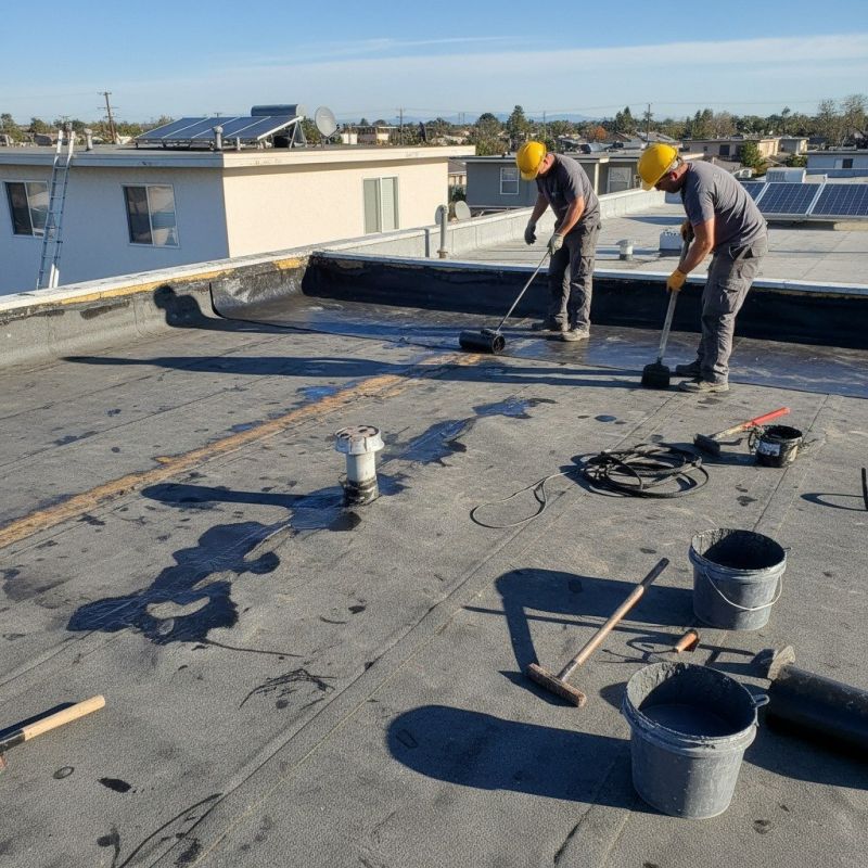 Flat Roof Repair in Rome, OH