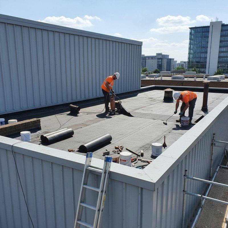Flat Roof Repair in Rome, OH