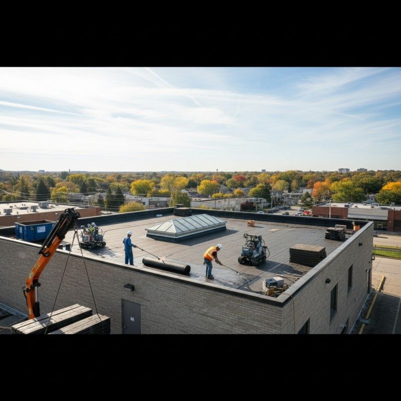Flat Roof Replacement in Geneva, OH