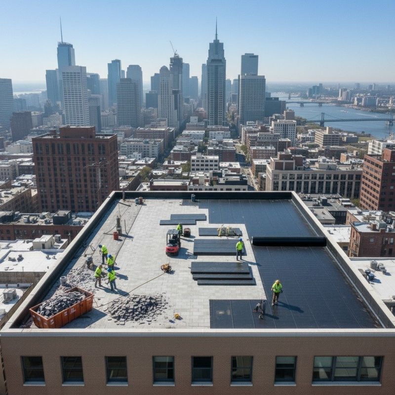 Flat Roof Replacement in Jefferson, OH