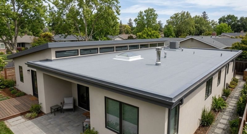 Flat Roof Replacement in Madison, OH