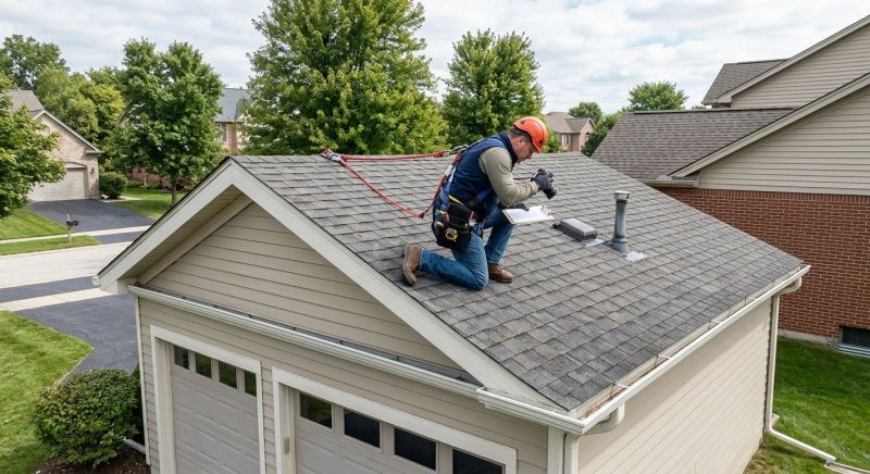Garage Roof Inspection in Ashtabula County, OH