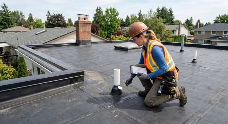 Garage Roof Inspection in Ashtabula County, OH