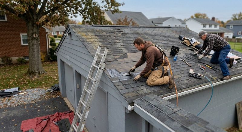 Garage Roof Repair in Ashtabula County, OH