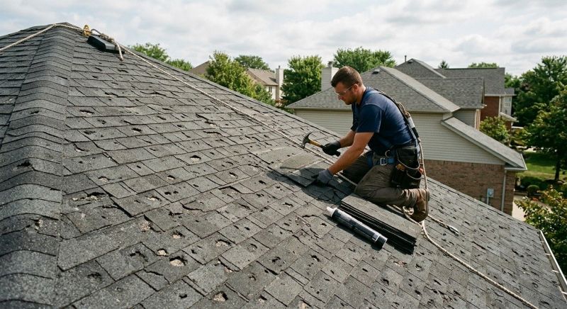 Hail Damage Roof Repair in Ashtabula, OH
