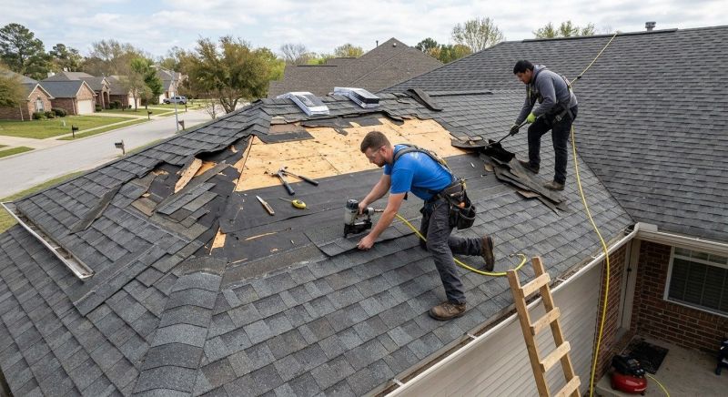 Hail Damage Roof Repair in Madison, OH