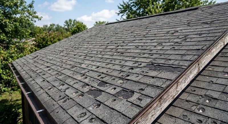 Hail Damage Roof Repair in Perry, OH