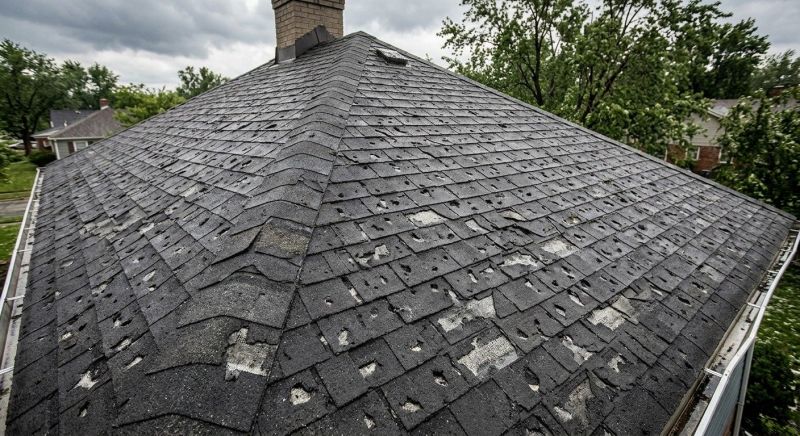 Hail Damage Roof Repair in Perry, OH