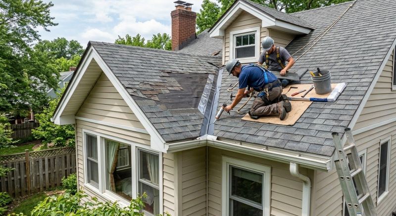 House Roof Repair in Jefferson, OH