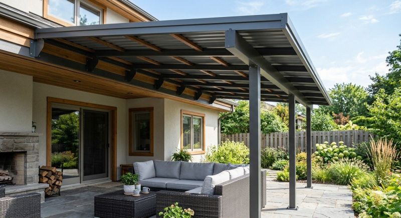 Metal Patio Roof Repair in Ashtabula County, OH