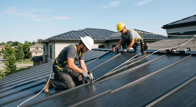 Metal Roof Installation in Andover, OH