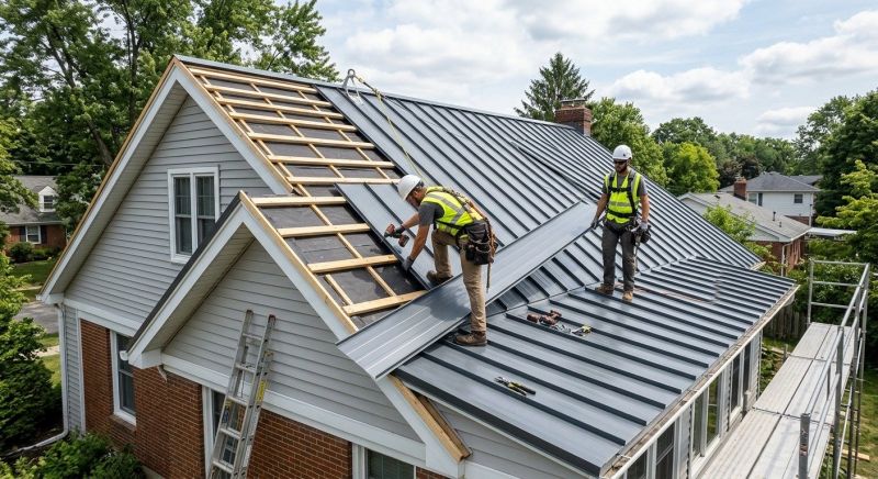 Metal Roof Installation in Ashtabula, OH