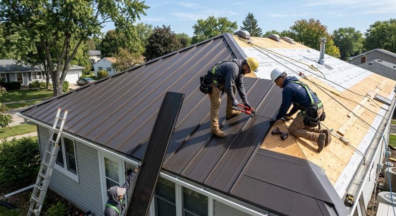 Metal Roof Installation in Geneva, OH